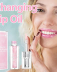 Midnight Boss Up Magic Color Changing Lip Oil Stain Cosmetic PH Actived Moisturizing Hydrating Glow Gloss Tinted Transparent Care Long Lasting Non-Sticky Fresh Texture Nourishing Pink Orange Red