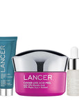 Lancer Skincare Vibrant Glow 3-Piece Set, Moisturizing