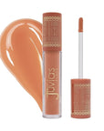 Juvia's Place Coffee Shop Lip Gloss - Coffee Break - Hydrating Butter Lip Gloss for Women, Long-Lasting Shine, Moisturizing Glass-like Finish, Plumping Non-sticky, Suitable for every vibe