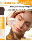 Mineral Sunscreen Setting Powder SPF 50++,Oil Control Long Sunscreen Powder