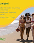 All Natural Organic SPF 50 Sunscreen