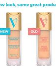 Veil Cosmetics Complexion Fix Liquid Foundation – Buildable Light Porcelain)