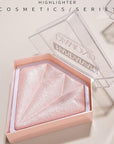 MEICOLY Baked Highlighter Powder Palette,Natural Face Highlighter Shimmer