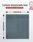 Infinitee xclusives blue wash cloths