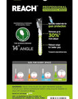 Reach Interdental Brush Cleaners, 1.3mm, Wide, Sensitive Gum Protection, Plaque Remover for Teeth, Braces Flossers, Braces Brush, Dental Toothbrushes, Oral Care, 1 Pack, 10 Count