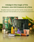 Natura - Beauty Advent Calendar – 12-Piece Holiday Gift Set with Body Care, Hand Creams, Shower Gels & Hair Care Minis – Vegan & Sustainable Beauty from the Amazon