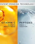 RoC Multi Correxion Revive + Glow Vitamin C Eye Balm (0.14 oz) with Retinol Eye Cream Packette