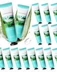 16PCS Travel Size Aloe Vera Gel,Soothing After Sun Lotion for Face and Body,Organic Hydrating Aloe Vera Gel for After Sun Care,Instant Cooling,Refreshing Face Moisturizer Set, 1.05 Oz
