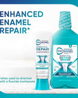 Sensodyne Pronamel Intensive Enamel Repair Alcohol-Free Mouthwash to Help Actively Repair Enamel and Protect Against Cavities, Extra Fresh, 16.9 fl oz (3 Pack)