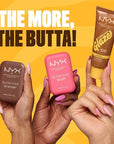 NYX PROFESSIONAL MAKEUP Buttermelt Glaze Soft Glow Skin Tint + SPF 30, Up To 12HR Wear, 03 Cashew Butta