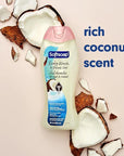 Softsoap Moisturizing Body Wash and Shave Gel, Rich Coconut Scent, 20 fl oz Bottle (Pack of 4)