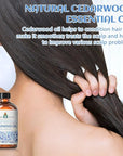 EVOKE OCCU Cedarwood Essential Oil for Air Freshening, Hair Care, Add to Spray Diffuser Conditioner - 4 Fl Oz