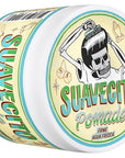 Suavecito Agua Fresca Pomade Firme (Strong) Hold 4 oz, Spring Edition 1 Pack - Medium Shine Water Based Wax Like Flake Free Hair Gel - Easy To Wash Out - All Day Hold For All Hair Styles