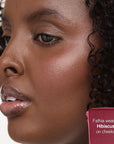 AMI COLÉ Desert Date Cream Multistick Lip and Cheek Tint (Hibiscus), moisturizing lip tint, lip and cheek stain, natural lip color