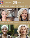 Ash Blonde Hair Dye with added Plex Hair Care Conditioner, Permanent Hair Color with Cool Ash Hair Toner for Blond Hair, Vegan Hair Dye, Cruelty-Free - Smart Beauty Hair Color