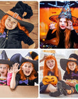 New Hair Chalk Comb Temporary Bright Hair Color Dye for Girls Kids, Washable Hair Chalk for Girls Age 4 5 6 7 8 9 10 Birthday Cosplay DIY Halloween, Christmas (Orange)
