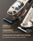 Hair Clippers for Men Professional, Cordless Hair Clippers for Hair Cutting, Mens Clippers and Trimmers Set, Electric Hair Trimmer for Men with Package Box (Silver)