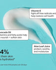 Bubble Skincare Slam Dunk Bundle - Hydrating Face Cream for Dry Skin Made with Vitamin E + Aloe Vera Juice for a Glowing Complexion - Skin Care with Blue Light Protection (50ml + 10ml, 2 Count)