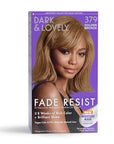 SoftSheen-Carson Dark and Lovely Fade Resist Rich Conditioning Hair Color, Permanent Hair Color, Up To 100 percent Gray Coverage, Brilliant Shine with Argan Oil and Vitamin E, Golden Bronze