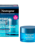 Neutrogena, Hydro Boost Night Pressed Serum with Hyaluronic Acid, 1.7 Ounce