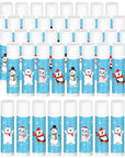 40 Pcs Winter Theme Flavored Lip Moisturizing