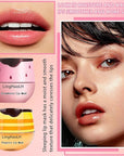 2PCS Bee Lip Balm,Hydrating Honey Pot