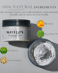 Temporary Silver Gray Hair Spray Color Wax with Dye Brush, Instant Natural Hairstyle Cream 4.23 oz, Disposable Coloring Mud for Men Women Youth, Grey Styling Pomades, Party Cosplay DIY Halloween
