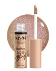 NYX PROFESSIONAL MAKEUP Butter Gloss Bling Lip Gloss, Non Sticky and Shiny Vegan Lip Makeup - Bring The Bling