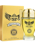 Hybrid & Company Invincible Gold For Men Pour Homme Eau De Toilette Natural Spray 3.4FL.OZ