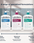 Lubriderm Intense Dry Skin Repair Lotion with Hydrarelease Technology for Repair of Rough, Dry Skin, Fast Absorbing Intensely Hydrates to Restore Dry Skin, 16 fl. oz