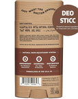 Dr. Squatch Natural Deodorant for Men - Odor-Squatching Aluminum Free - Maverick Musk (2.65 oz, 3-Pack)