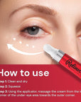 Retinol eye cream for anti-aging: