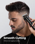 GLAKER Hair Clippers for Men Professional, Cordless Clippers for Hair Cutting, Mens Bear Trimmer, Electric Razor Barber Clippers Hair Trimmer, Gifts for Men (Black)
