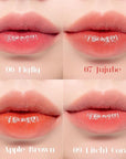 rom&nd Juicy Lasting Tint 07 JUJUBE | Long-lasting, MLBB, Clear & Natural Makeup, K-Beauty Lips, 5.5g | 0.2 oz