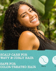 Maui Moisture Scalp Care Rejuvenating Conditioner, Soothing Curly Hair Conditioner with Vitamin E, Pro-Vitamin B5 & Aloe Vera, Silicone-Free, 13 fl. oz