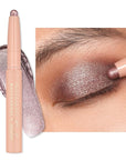 Oulac Waterproof Eye Shadow Stick Smooth and Long Lasting, Shimmering Glitter Finish, Blendable Eyes Makeup, Vegan & Cruelty-Free 1.25g, 17 Hollywood Dream