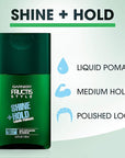 Garnier Hair Care Fructis Style Shine and Hold Liquid Hair Pomade for Men No Drying Alcohol, 4.2 Fluid Ounce