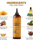Botanic Hearth Caffeine & Batana Oil for Hair Growth Hair Oil (6.7 fl oz) | Revitalizing and Strengthening Hair Treatment for Fuller, Healthier Looking Hair | Suitable for All Hair Types