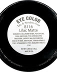 Lilac Matte Soft Light Pink Pastel Purple Lavender Pressed Powder Single Vegan Eyeshadow; Talc, Paraben & Cruelty Free