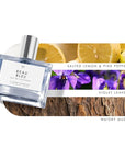 Le Monde Gourmand Beau Bleu Eau de Cologne - 1 fl oz (30 ml) - Unisex, Woody, Citrus, Musky Perfume Notes