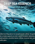 Salmon DNA PDRN Serum,99% Salmon DNA PDRN Ampoule,Anti-wrinkle, Anti-aging, Brightening, Moisturizing and repairing with Collagen, Glutathione, Hyaluronic Acids & Snail Serum,0.05 fl.oz x 30e