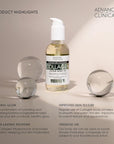 Advanced Clinicals Unscented Collagen Cream Face Moisturizer & Body Lotion + Collagen Body Oil Skincare 2pc Set For Women & Men Helps Reduce Appearance Of Crepey Skin, Wrinkles, & Dry Skin, 2PC Set