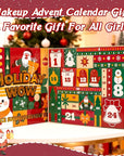 Makeup Advent Calendar 2025, Christmas Countdown Calendar Surprise Beauty Gift Set, 24 Pce Individually Boxed Makeup Gift for Teens,Girls Xmas and Women