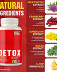 CANNABIOLOGY EST. 2016 Complete Body Cleanse - Natural, Healthy Cleansing Support for Liver, Urinary Tract, Kidney, Digestive System - Made in United States - 42 Vegan Caps