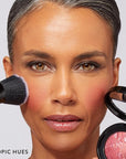 LAURA GELLER NEW YORK Baked Blush-n-Brighten Marbleized Blush for Cheeks - Tropic Hues - Satin Finish - Buildable Color