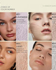 Pink Loose Setting Powder For Women, High-Definition Traceless