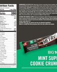 MET-Rx Big 100 Colossal Protein Bars, Mint Super Cookie Crunch, Meal Replacement Bars, 4 Count