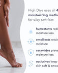 Barefoot Scientist High Dive Intensive Hydration Foot Therapy Cream, Specialized Moisture for Dry Feet and Cracked Heels