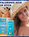 Sun Stick,Watery Sunscreen Stick for Face,Matte Long Lasting Non-Greasy SPF 50+Sunstick