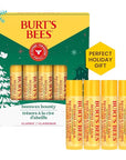 Burt's Bees Lip Balm, Beeswax Bounty, Classic, 4-Pack, 0.15 Oz